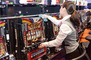 遅番への引き継ぎ作業